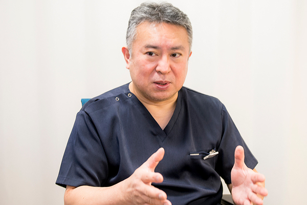 にしもり整形外科クリニック 日頃からケアすることが大切だという
