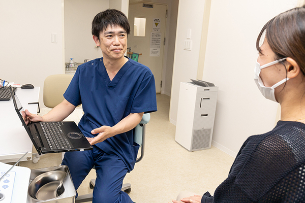 みちば耳鼻咽喉科クリニック 一人ひとりに寄り添い、治療にあたる同院