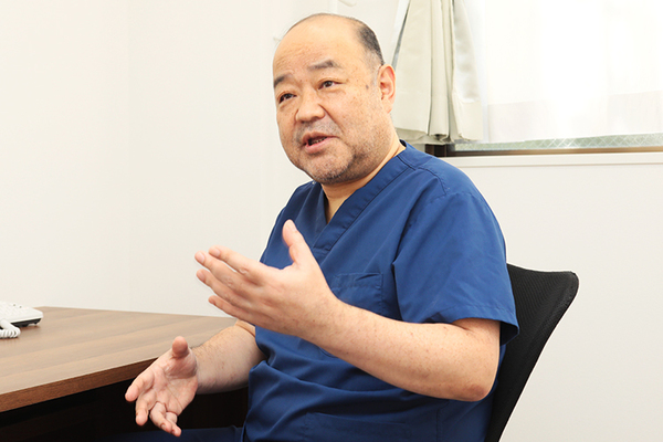 染矢クリニック 不安や心配事があればいつでも気軽に相談できる環境を整えている