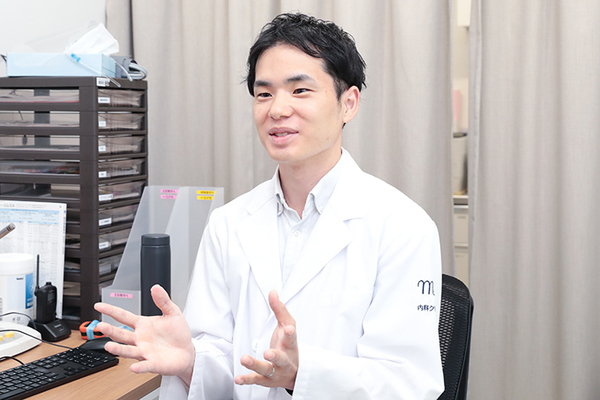 MY内科クリニックせんげん台 院長は日本内科学会総合内科専門医であり、内分泌疾患が専門だ
