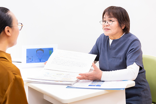 もりわき整形外科クリニック 骨粗しょう症の専門的な知識を持つスタッフが治療をサポートする