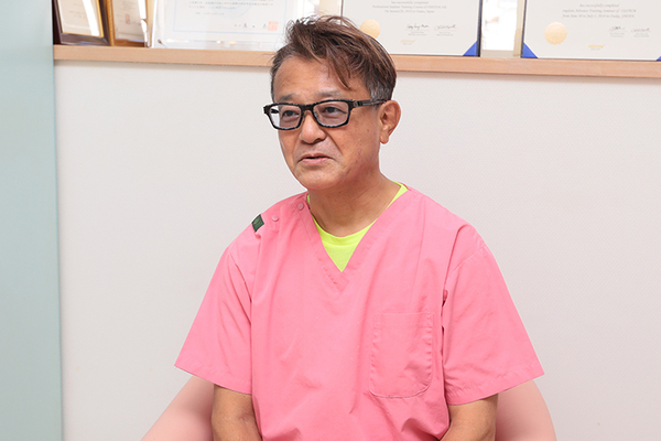 森田歯科 口に関することでわからないことなどは気軽に相談してほしい