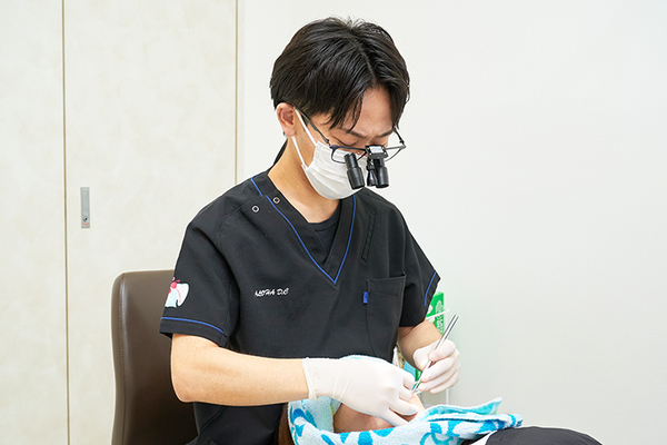 天神西通り アロハ歯科 小児・マウスピース矯正歯科クリニック 経験豊富な歯科医師が対応