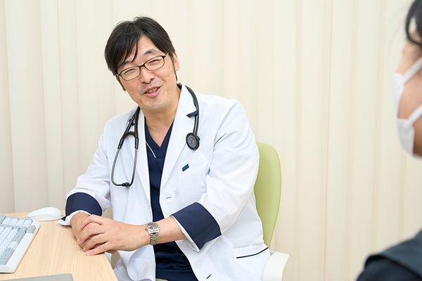 用賀けやき内科 呼吸器内科・アレルギー科 診療では、心身の些細な悩みに親身に耳を傾ける