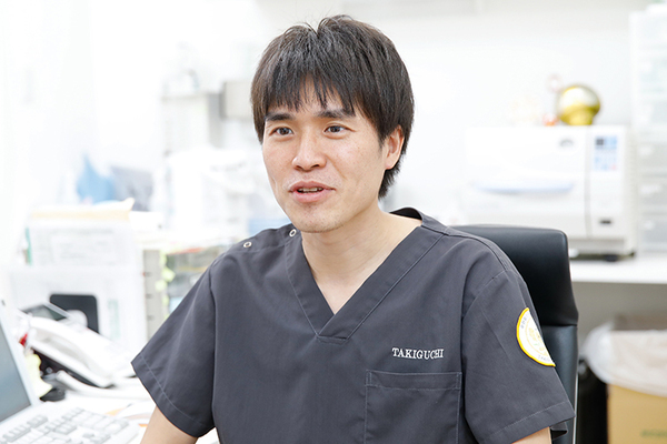 中野島たきぐち耳鼻咽喉科 処置時間は数分で、治療期間は症状の程度によって変わるという