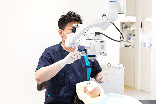 ないとうファミリー歯科クリニック 事前の診査から術後のフォローまで、すべての工程を院長が対応