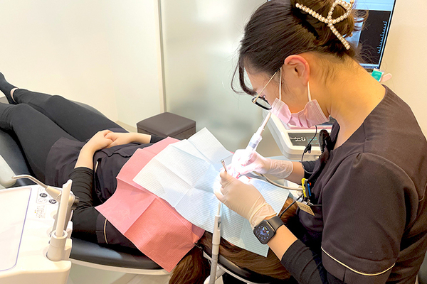 あいあーる歯科目黒駅医院 定期的なメンテナンスにより、口腔内を良い状態に保てる