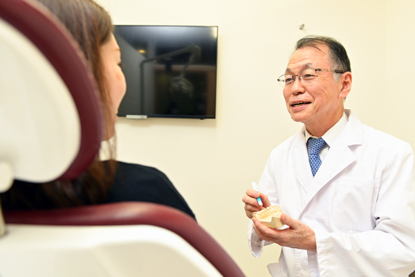 あいあーる歯科目黒駅医院 コミュニケーションを大切にし、丁寧な治療を心がけている