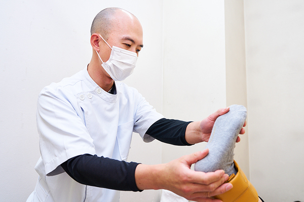 心乃美整形外科内科 コミュニケーションを取りながらリハビリを進める