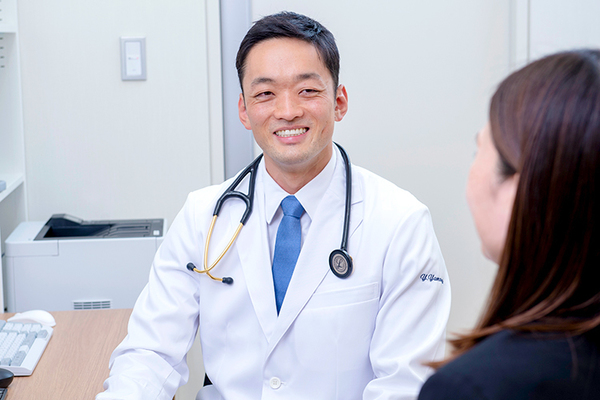 MYメディカルクリニック横浜みなとみらい 穏やかな口調でわかりやすく説明してもらえる