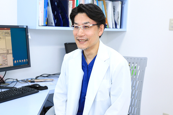 おかざきいしむら整形外科 気になることがあればすぐに相談してほしいと話す石村院長