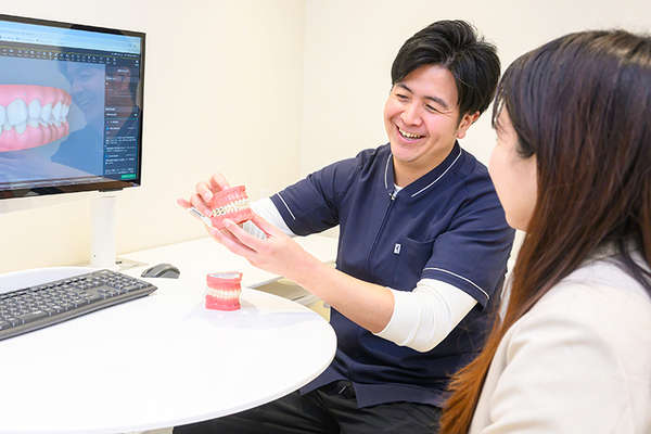 十三駅前歯科・矯正歯科 豊富な経験を有する院長が、治療中の虫歯などのトラブルにも対応