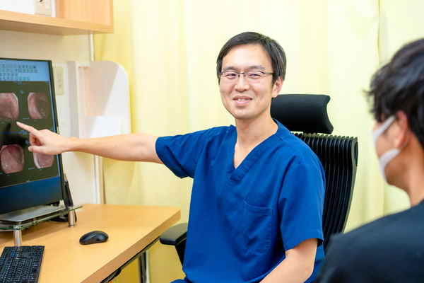 ひらたクリニック 検査結果についても、わかりやすく丁寧に説明を行っている