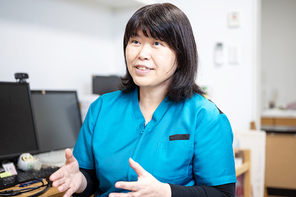 増田内科整形外科医院 小さな不安も気軽に相談してほしいと語る院長