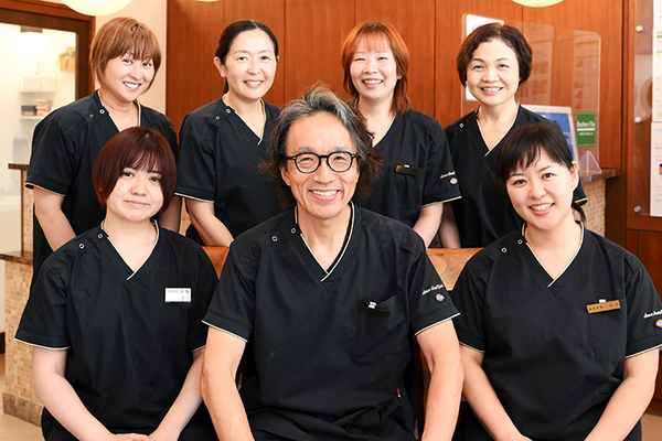 井上歯科医院 通常のホワイトニングは歯科衛生士が実施。密な院内連携も強み