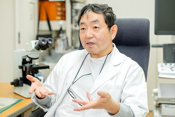 後藤クリニック 泌尿器科は女性にとっても身近に頼れる診療科であると話す院長