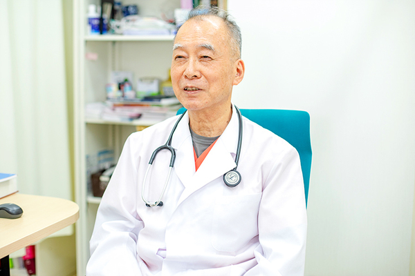 森内科クリニック 患者だけでなく、家族を含めて支えることを大切にしている