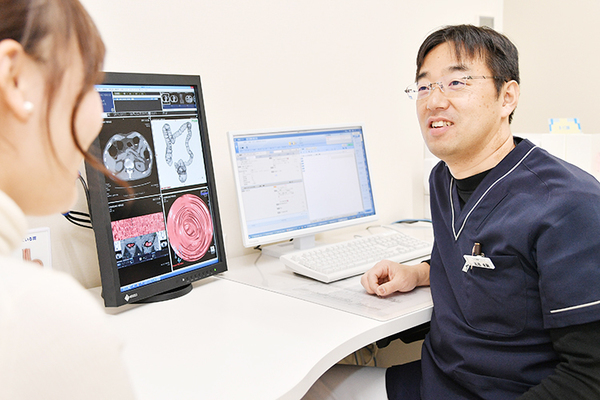 しだみ高橋クリニック 患者の不安を取り除けるよう、信頼関係を大切にしている