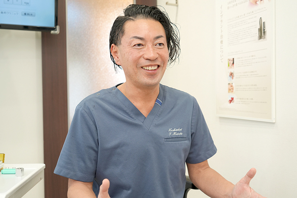 ふちのべ歯科クリニック 患者にもスタッフにも、人一倍熱い思いを持つ細田理事長