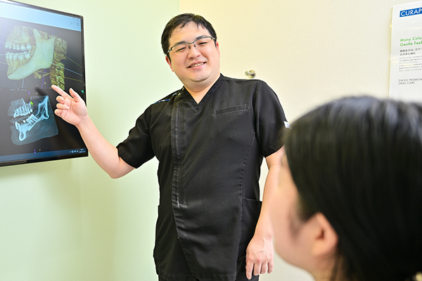 上尾かしわざ歯科医院 治療後は定期的に通院し、メンテナンスを受けることを勧めている