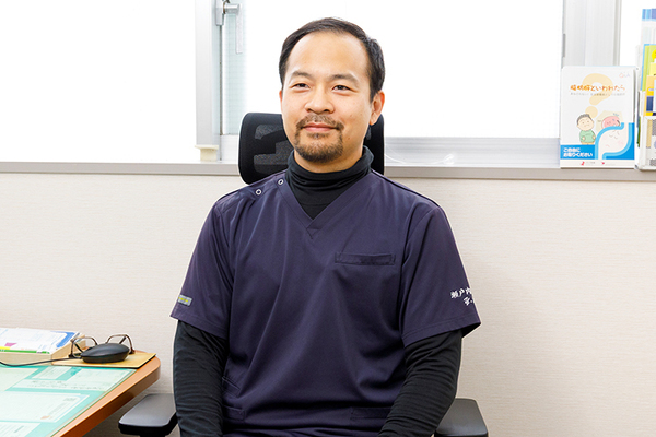 瀬戸内科医院 「住み慣れた自宅でご家族と過ごしてほしい」と話す副院長