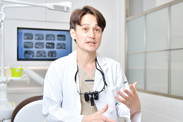 立川南口歯科 理事長は患者一人ひとりに合わせた提案を心がけている