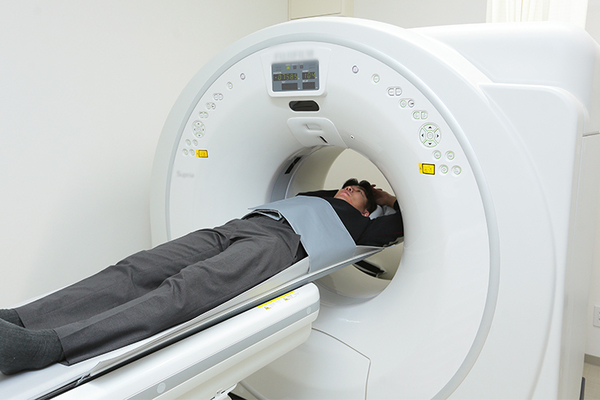 とよだクリニック 検査は1分ほどで、着替えの必要もなく負担が少ない