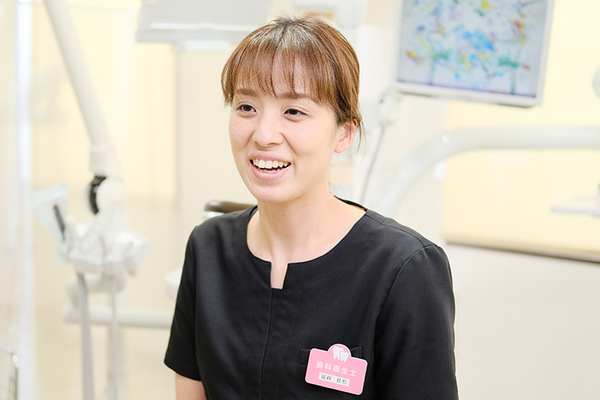 いとうデンタルクリニック 人と人としての付き合いをしていきたいと話す緩利氏