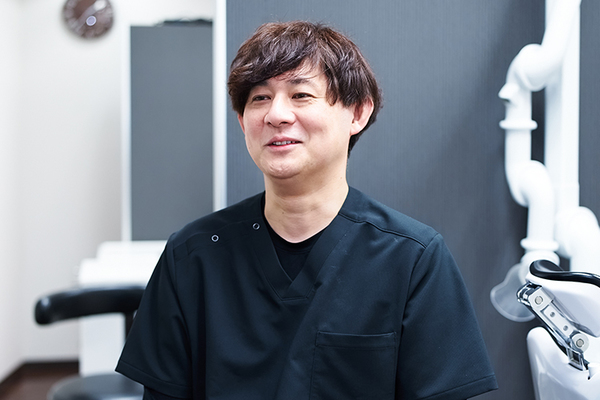 エルデンタルクリニック中村橋 何もなくても来てもいいんですと笑顔で語る中村院長