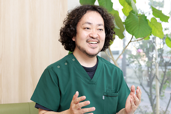 くらしケアクリニック城東 患者のニーズに合わせた対応を心がけていると語る
