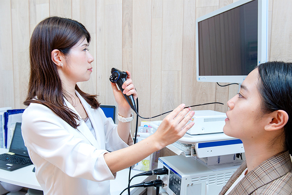 ウェルスリープクリニック東京 鼻腔内の形状がいびきや無呼吸の原因になり得るという