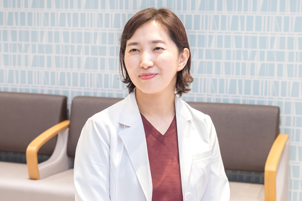 武蔵小杉今井仲町内科クリニック 「少しでも気になったら、一度ご相談に来てほしい」と話す副院長