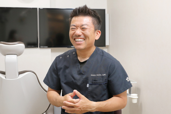 宮田歯科医院 手術当日から食事が楽しめるように噛み合わせに重点を置いている