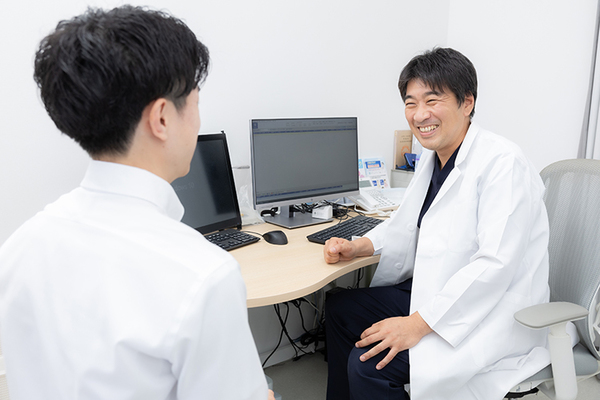 ぐしま胃腸内科クリニック 選択肢を示し、患者と話し合いながら選んでいく