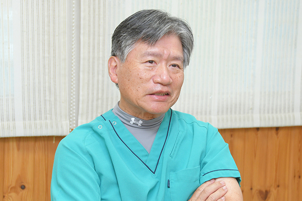 加平クリニック 早期発見の重要性を伝える金城院長