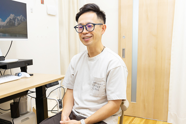 たけうちファミリークリニック 診察室の中にとどまらず、地域連携に尽力している竹内院長