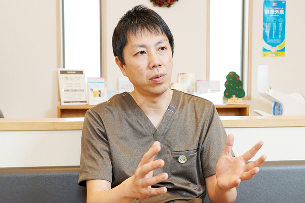 おおつか内科クリニック 患者本人が納得できる療養生活を送れるようチームで支援している