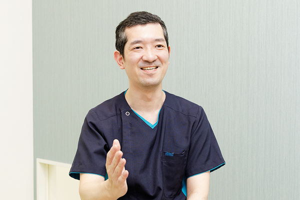 みはら歯科クリニック ライフスタイルを考慮した上で、全身の健康を支えたいと話す院長