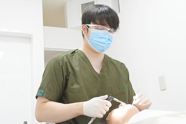 海岸歯科Oral Care 海岸歯科Oral Careでは治療後のケアにも力を入れている