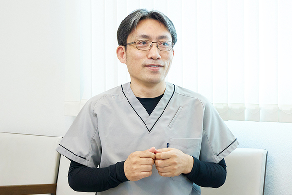 森居歯科医院 院長は穏やかで相談しやすい人柄