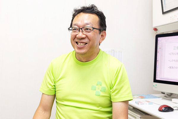 矢ヶ部医院 「在宅という選択肢を皆さんに知って欲しい」と話す矢ヶ部院長