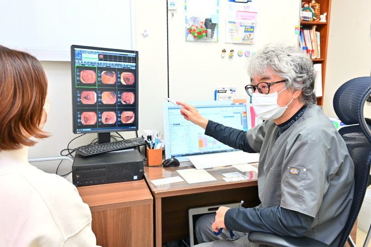 山口内科クリニック 長年の経験と、情報や機器の更新で 負担の少ない大腸内視鏡検査を