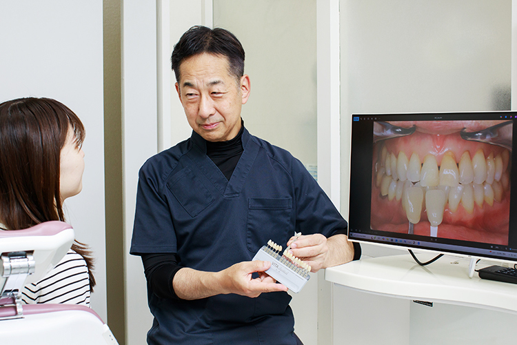 ササマ歯科クリニック 見た目だけではないセラミック治療 歯を生涯守ることにつなげる