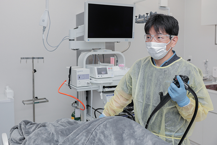 いわした内科おなか診療所 初期の消化器がんはほぼ無症状 早期発見のために内視鏡検査を