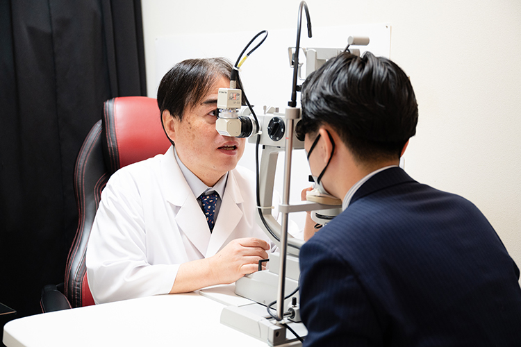 明生アイクリニック コンタクトレンズ処方は眼科へ 緑内障の早期発見につながることも