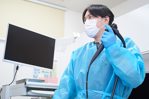 梶原内科クリニック 消化器外科の専門家が担当 細径スコープを用いた胃の内視鏡検査