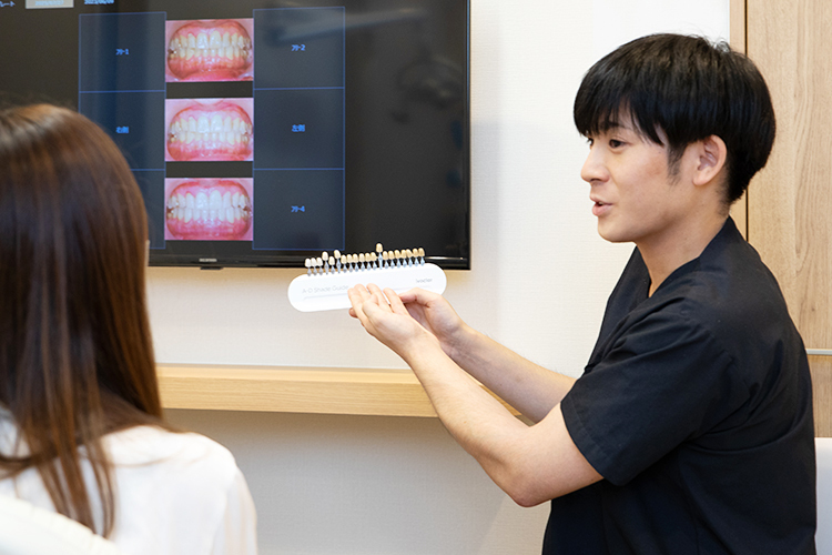 おやけ歯科医院 クリーニングとの併用で 健康な美しい口元をめざすホワイトニング