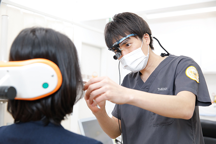 中野島たきぐち耳鼻咽喉科 鼻詰まりや後鼻漏の症状にも 慢性上咽頭炎のBスポット療法