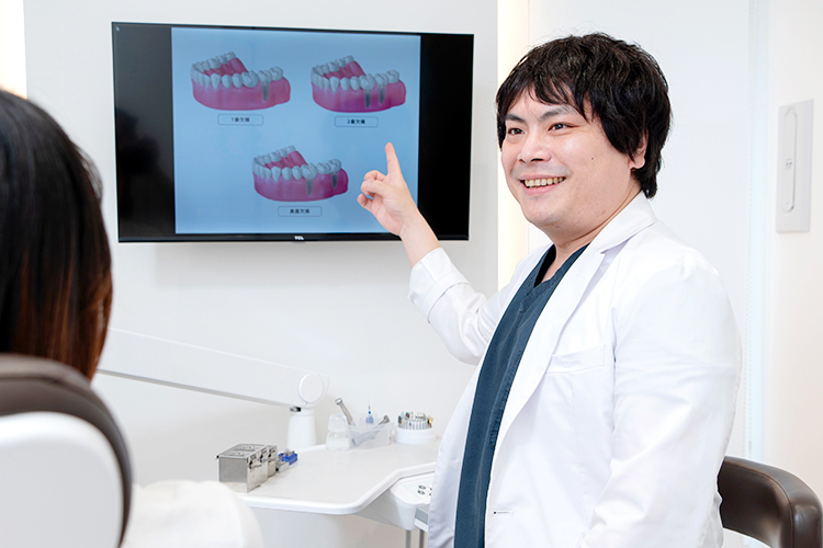 かさいエキ総合歯科・かさいキッズデンタル 残った歯に負担をかけずに 欠損歯を補うためのインプラント治療