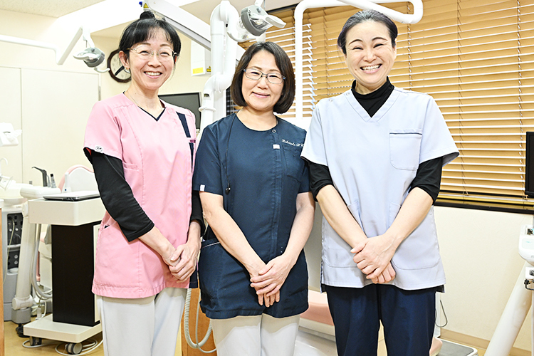 リキタケ歯科医院 歯科医師だけでなく スタッフ全員がチームで取り組む予防歯科